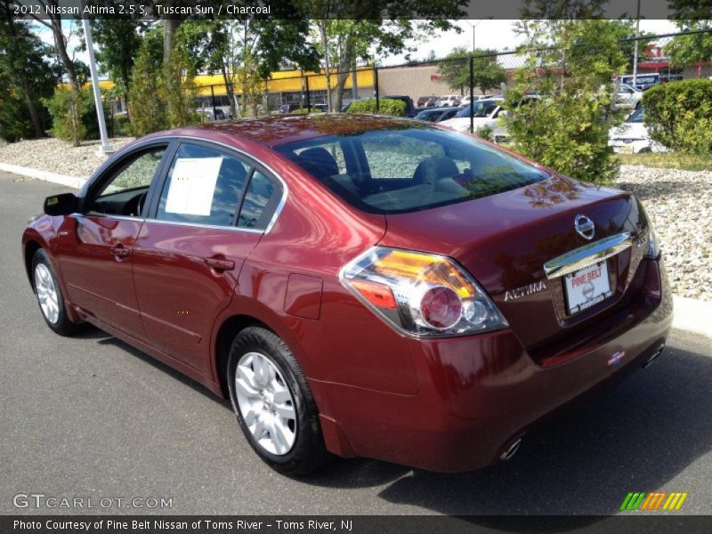 Tuscan Sun / Charcoal 2012 Nissan Altima 2.5 S