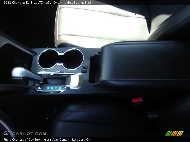 Gold Mist Metallic / Jet Black 2012 Chevrolet Equinox LTZ AWD