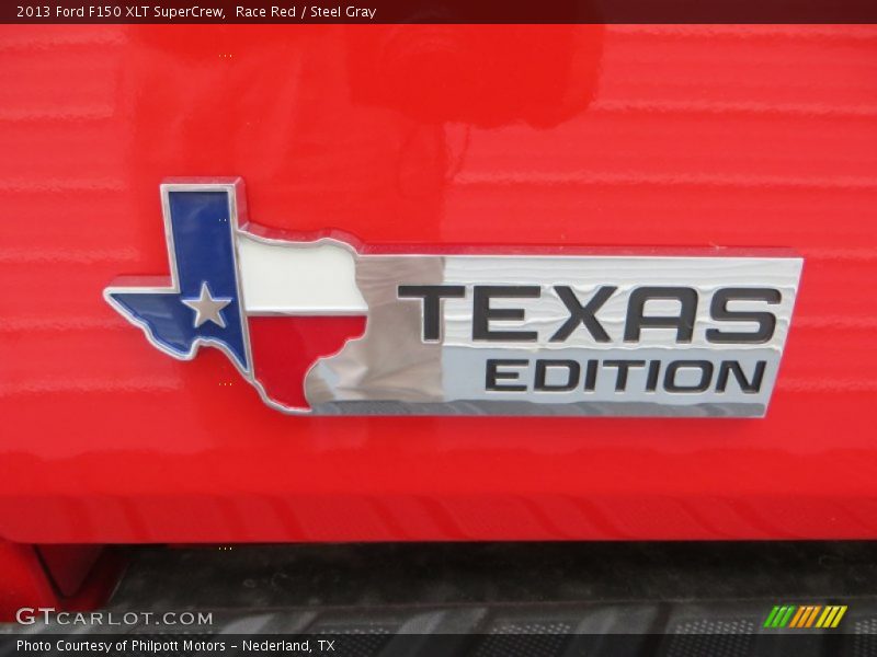 Race Red / Steel Gray 2013 Ford F150 XLT SuperCrew
