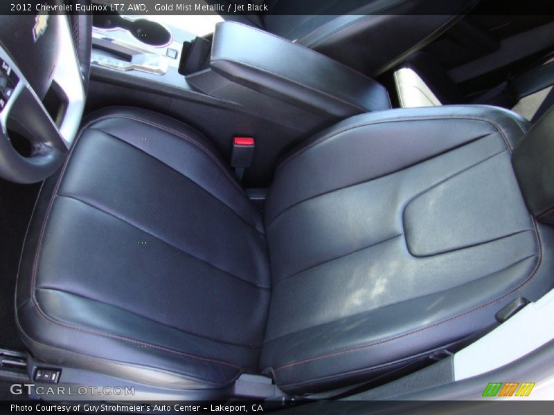 Gold Mist Metallic / Jet Black 2012 Chevrolet Equinox LTZ AWD