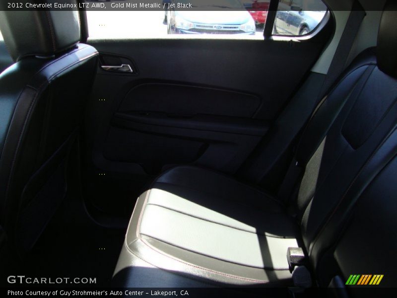Gold Mist Metallic / Jet Black 2012 Chevrolet Equinox LTZ AWD