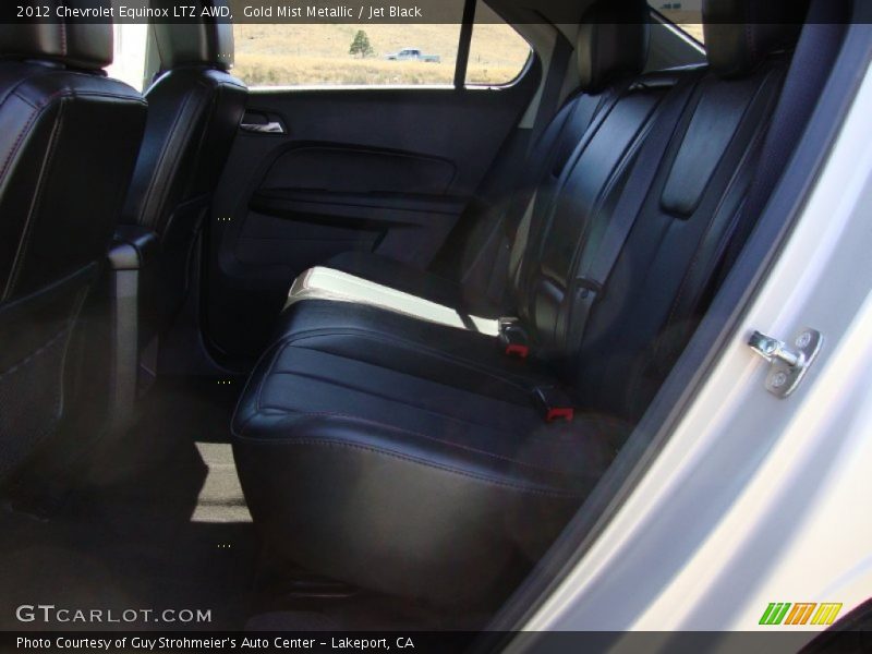 Gold Mist Metallic / Jet Black 2012 Chevrolet Equinox LTZ AWD