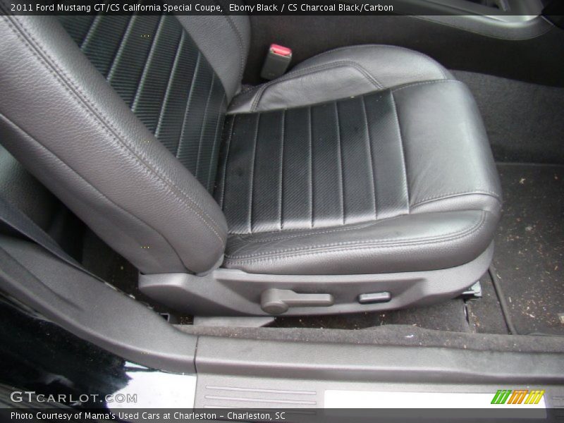 Ebony Black / CS Charcoal Black/Carbon 2011 Ford Mustang GT/CS California Special Coupe