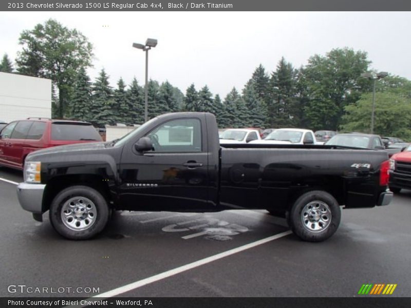 Black / Dark Titanium 2013 Chevrolet Silverado 1500 LS Regular Cab 4x4