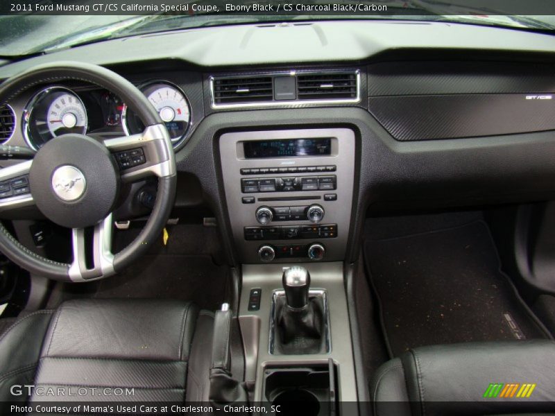 Ebony Black / CS Charcoal Black/Carbon 2011 Ford Mustang GT/CS California Special Coupe