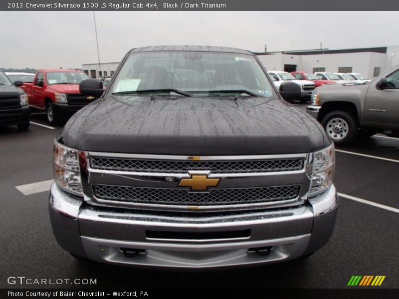 Black / Dark Titanium 2013 Chevrolet Silverado 1500 LS Regular Cab 4x4