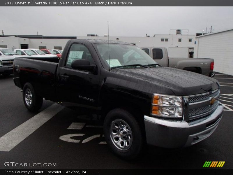 Black / Dark Titanium 2013 Chevrolet Silverado 1500 LS Regular Cab 4x4