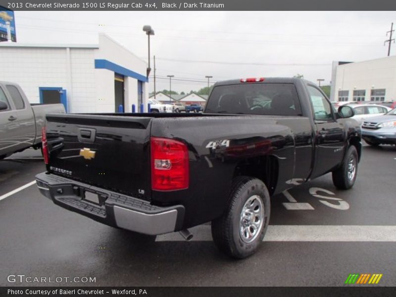 Black / Dark Titanium 2013 Chevrolet Silverado 1500 LS Regular Cab 4x4