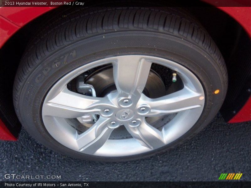 Boston Red / Gray 2013 Hyundai Veloster