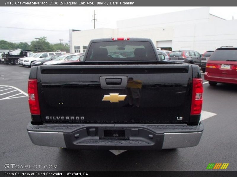 Black / Dark Titanium 2013 Chevrolet Silverado 1500 LS Regular Cab 4x4