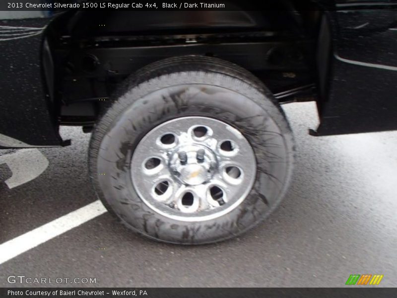 Black / Dark Titanium 2013 Chevrolet Silverado 1500 LS Regular Cab 4x4