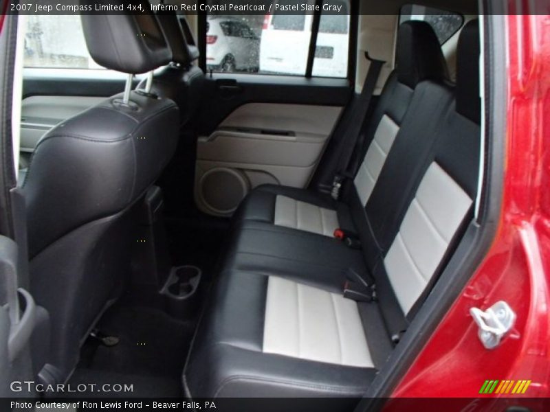 Inferno Red Crystal Pearlcoat / Pastel Slate Gray 2007 Jeep Compass Limited 4x4