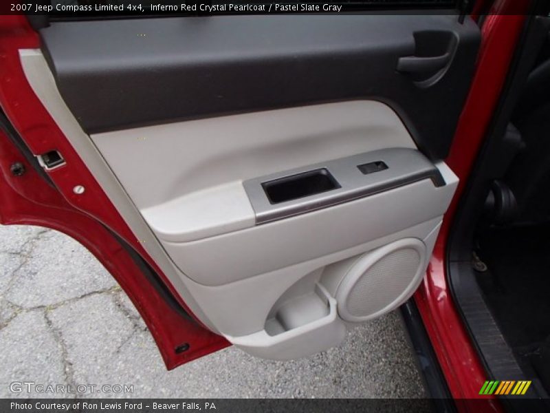 Inferno Red Crystal Pearlcoat / Pastel Slate Gray 2007 Jeep Compass Limited 4x4