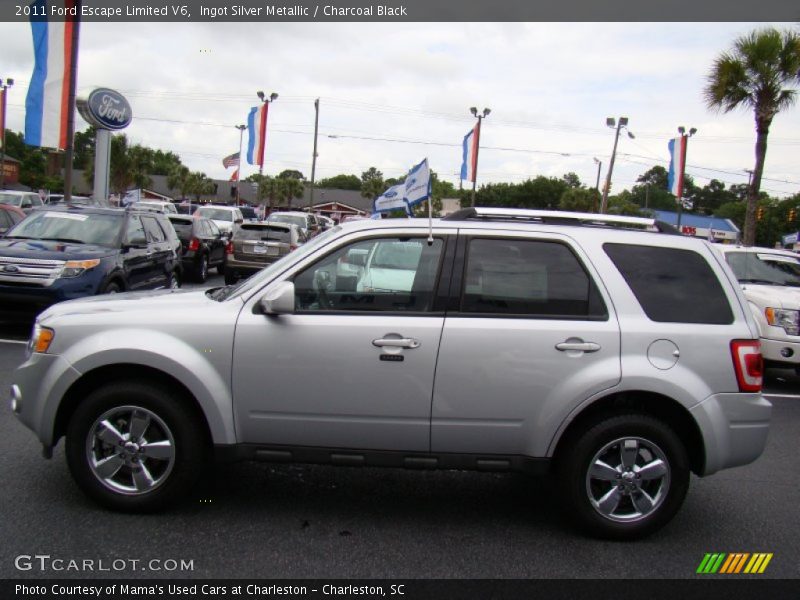 Ingot Silver Metallic / Charcoal Black 2011 Ford Escape Limited V6
