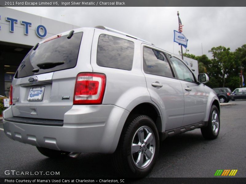 Ingot Silver Metallic / Charcoal Black 2011 Ford Escape Limited V6