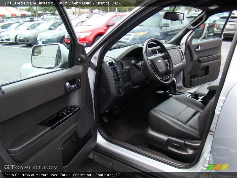 Ingot Silver Metallic / Charcoal Black 2011 Ford Escape Limited V6