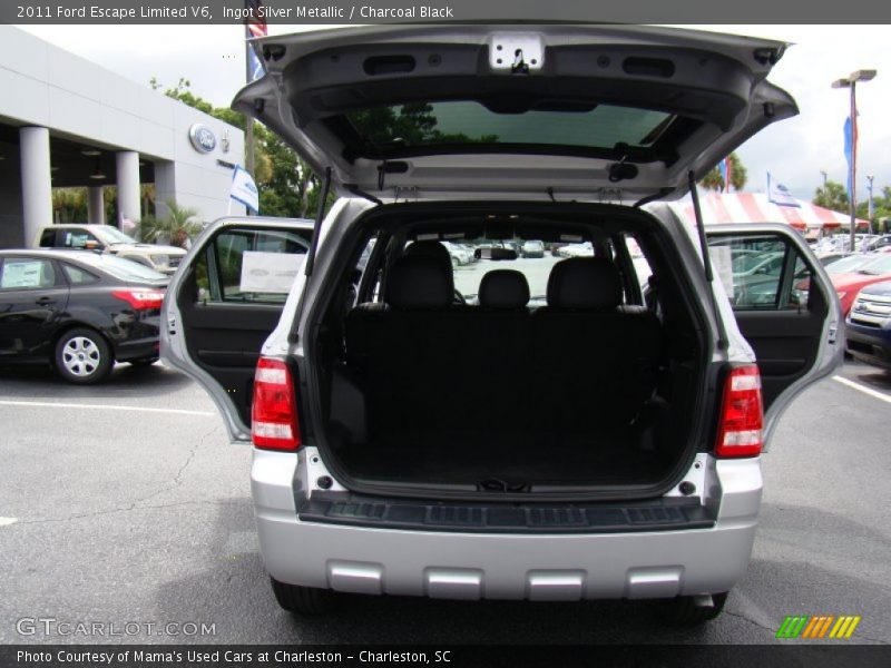 Ingot Silver Metallic / Charcoal Black 2011 Ford Escape Limited V6