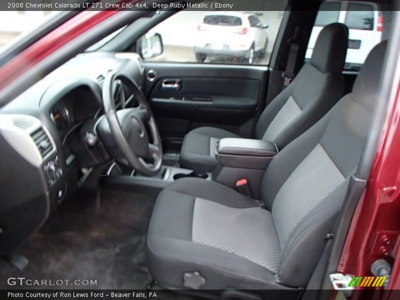 Deep Ruby Metallic / Ebony 2008 Chevrolet Colorado LT Z71 Crew Cab 4x4
