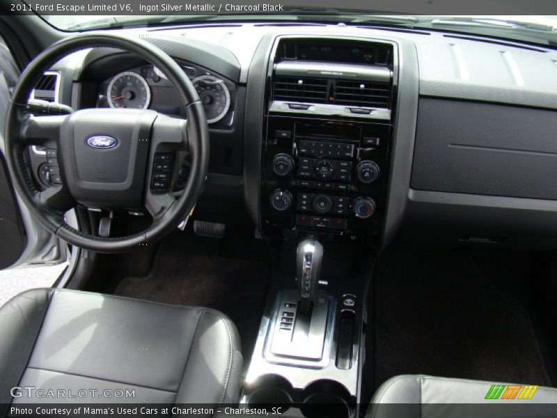 Ingot Silver Metallic / Charcoal Black 2011 Ford Escape Limited V6
