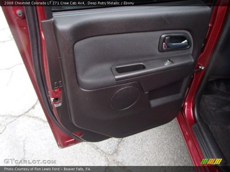 Deep Ruby Metallic / Ebony 2008 Chevrolet Colorado LT Z71 Crew Cab 4x4