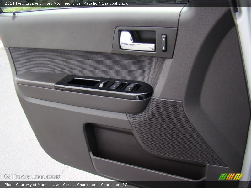 Ingot Silver Metallic / Charcoal Black 2011 Ford Escape Limited V6