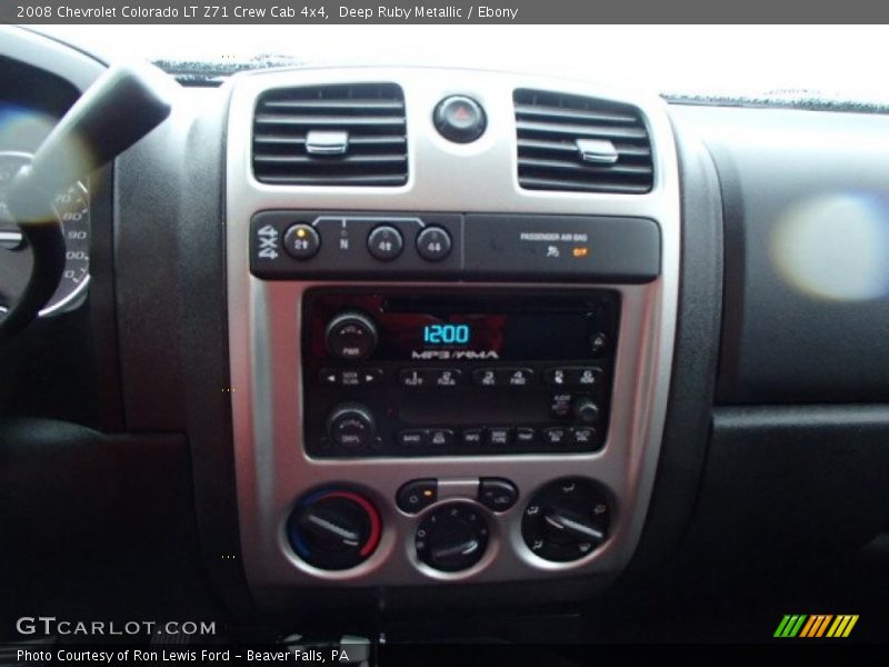 Deep Ruby Metallic / Ebony 2008 Chevrolet Colorado LT Z71 Crew Cab 4x4