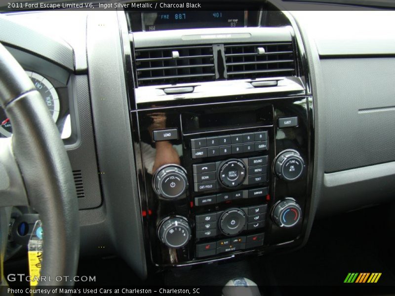 Ingot Silver Metallic / Charcoal Black 2011 Ford Escape Limited V6