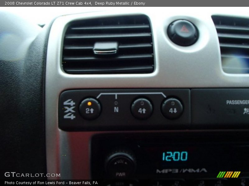 Deep Ruby Metallic / Ebony 2008 Chevrolet Colorado LT Z71 Crew Cab 4x4