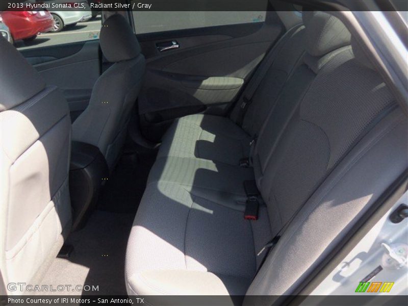 Radiant Silver / Gray 2013 Hyundai Sonata GLS