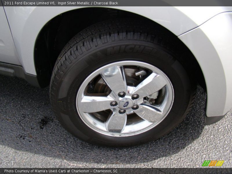 Ingot Silver Metallic / Charcoal Black 2011 Ford Escape Limited V6