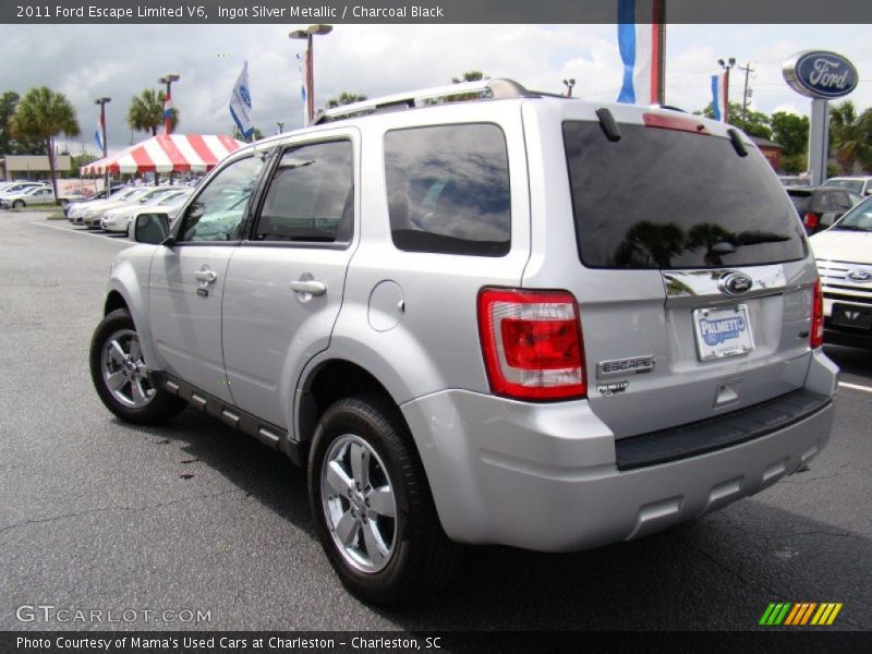Ingot Silver Metallic / Charcoal Black 2011 Ford Escape Limited V6