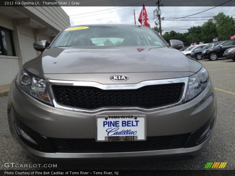 Titanium Silver / Gray 2012 Kia Optima LX