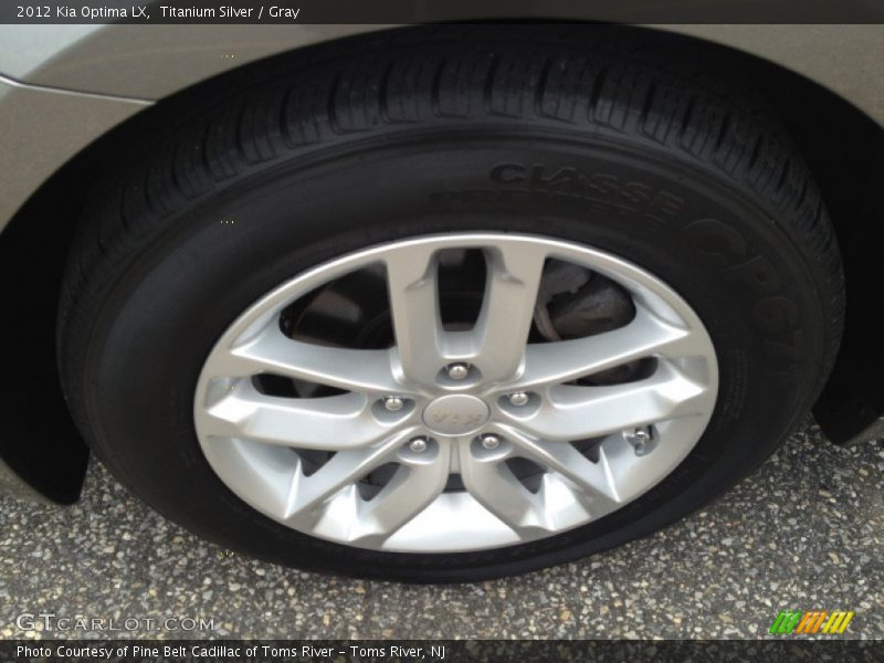 Titanium Silver / Gray 2012 Kia Optima LX