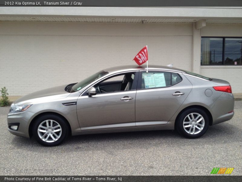 Titanium Silver / Gray 2012 Kia Optima LX