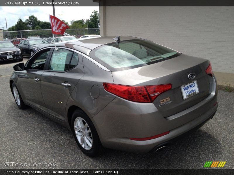 Titanium Silver / Gray 2012 Kia Optima LX