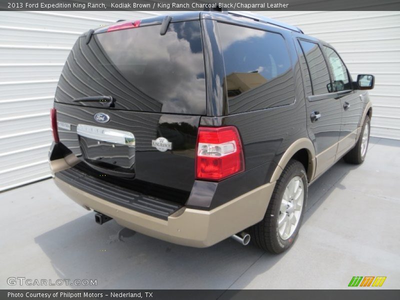 Kodiak Brown / King Ranch Charcoal Black/Chaparral Leather 2013 Ford Expedition King Ranch
