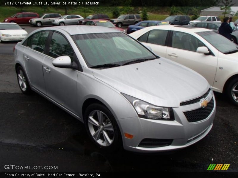 Silver Ice Metallic / Jet Black 2012 Chevrolet Cruze LT