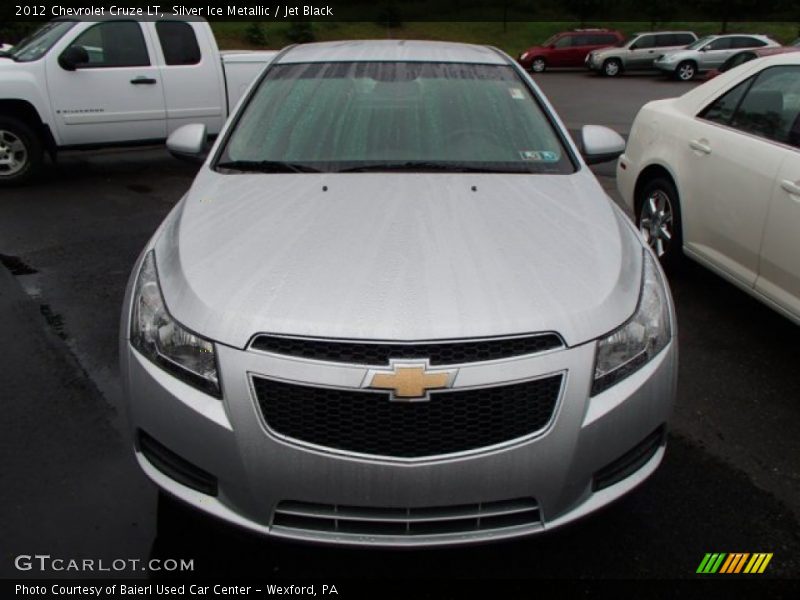 Silver Ice Metallic / Jet Black 2012 Chevrolet Cruze LT