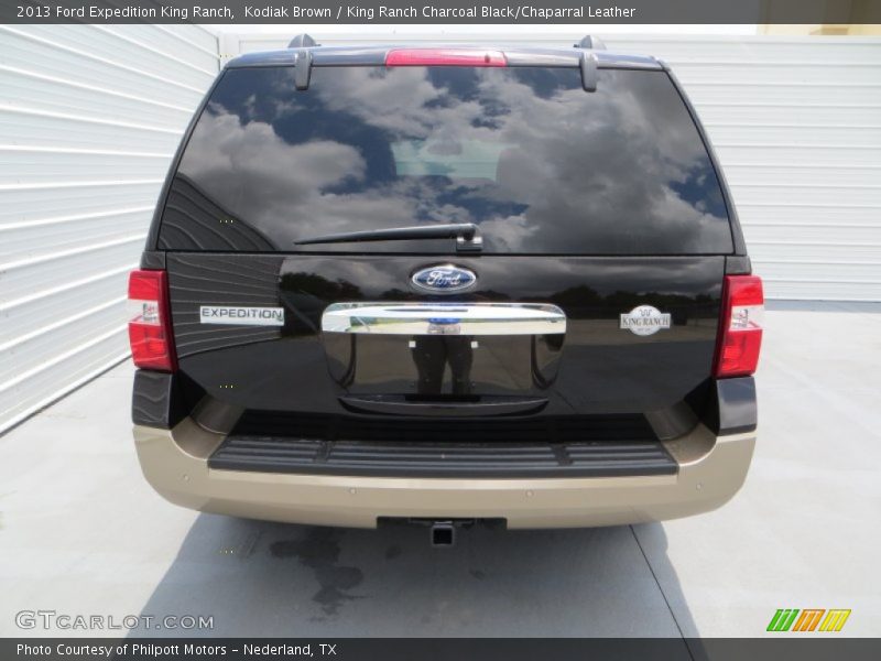 Kodiak Brown / King Ranch Charcoal Black/Chaparral Leather 2013 Ford Expedition King Ranch