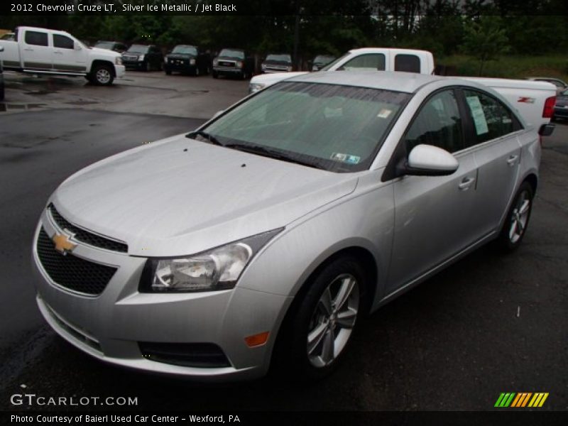 Silver Ice Metallic / Jet Black 2012 Chevrolet Cruze LT