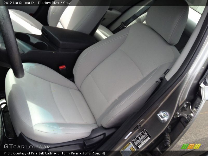 Titanium Silver / Gray 2012 Kia Optima LX