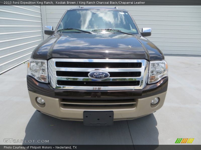 Kodiak Brown / King Ranch Charcoal Black/Chaparral Leather 2013 Ford Expedition King Ranch