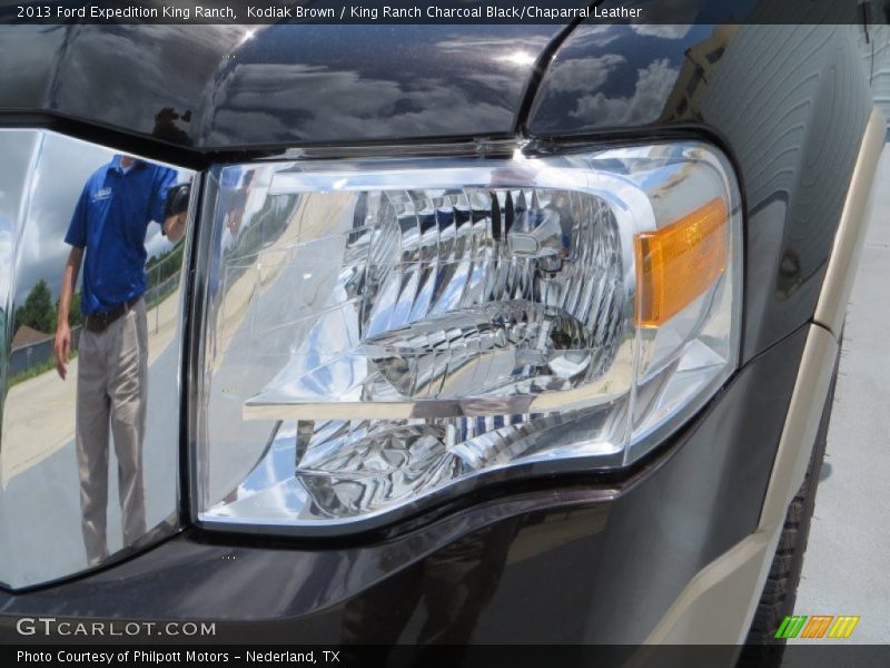Kodiak Brown / King Ranch Charcoal Black/Chaparral Leather 2013 Ford Expedition King Ranch