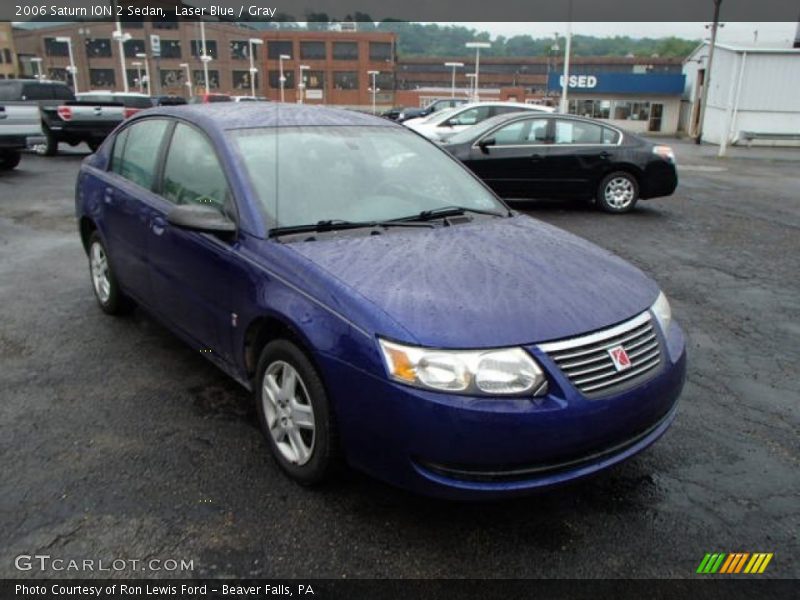 Laser Blue / Gray 2006 Saturn ION 2 Sedan