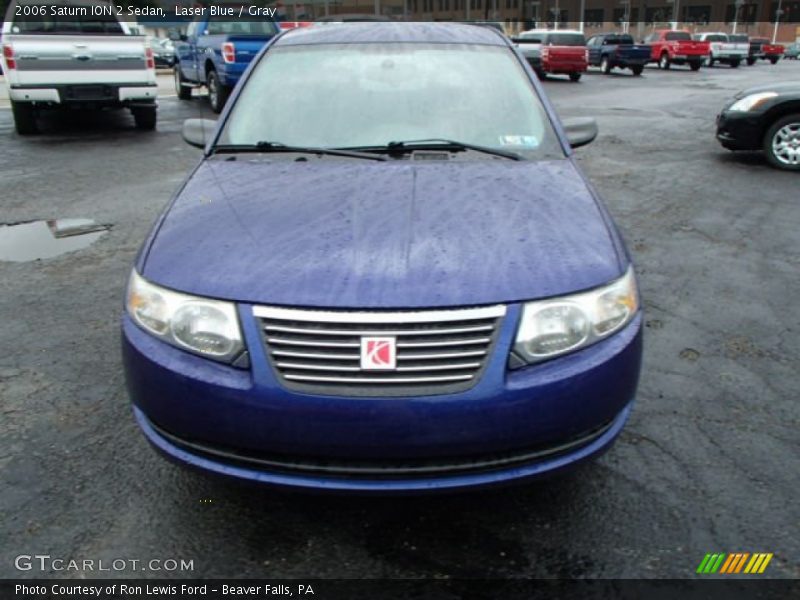 Laser Blue / Gray 2006 Saturn ION 2 Sedan