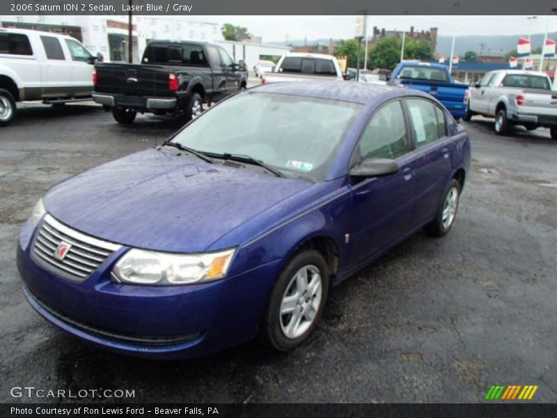 Laser Blue / Gray 2006 Saturn ION 2 Sedan