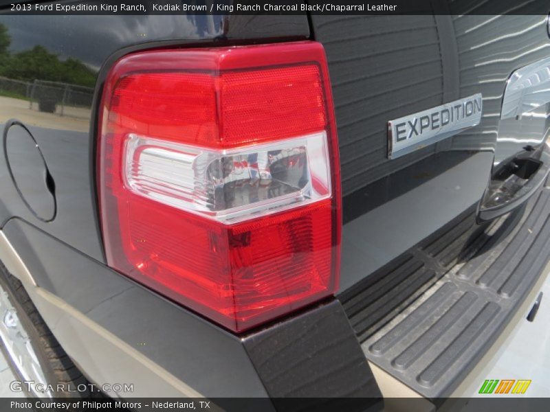Kodiak Brown / King Ranch Charcoal Black/Chaparral Leather 2013 Ford Expedition King Ranch