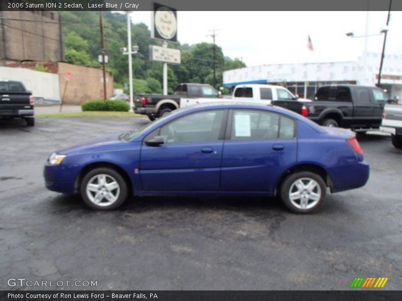 Laser Blue / Gray 2006 Saturn ION 2 Sedan