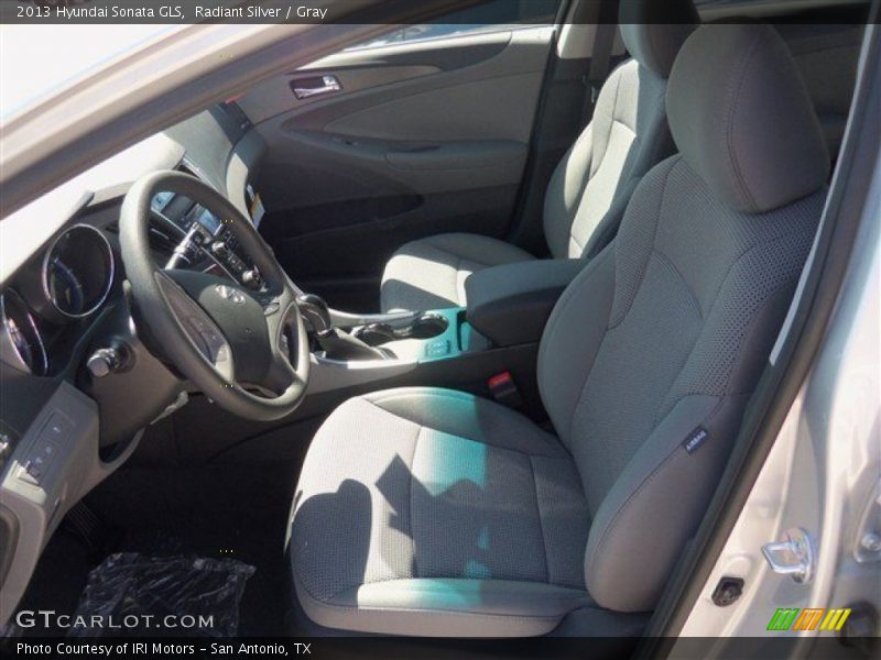 Radiant Silver / Gray 2013 Hyundai Sonata GLS