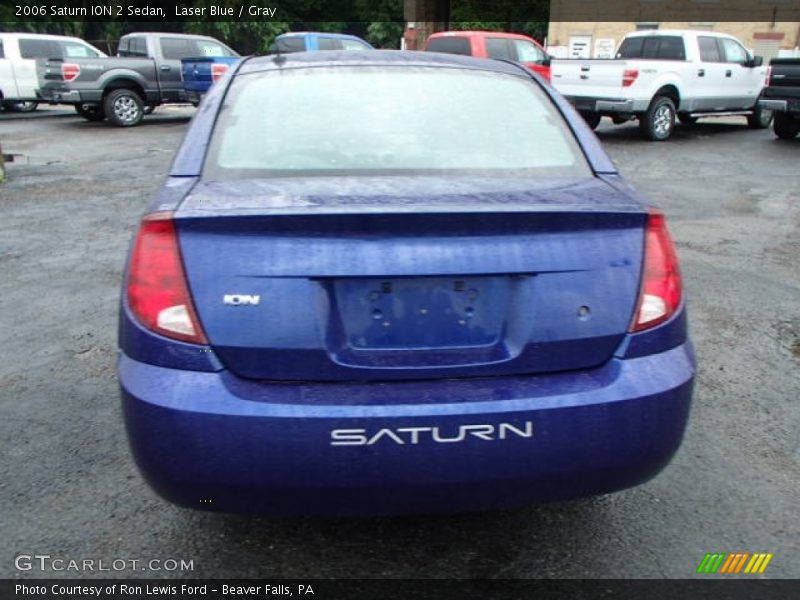 Laser Blue / Gray 2006 Saturn ION 2 Sedan